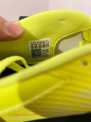 Botas fútbol Adidas F50 Talla 44