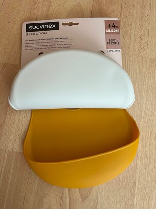 Pack 2 Baberos Silicona Suavinex