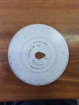 Discos tacógrafo Kienzle VDO 180-24 EC 4B
