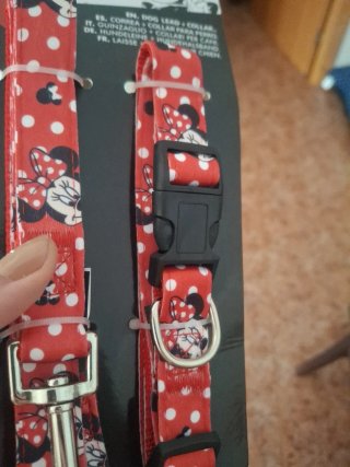 Correa y collar perro Minnie Disney Talla S-M