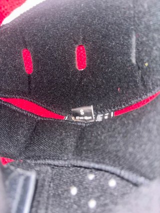 Casco Moto Niño Talla S Negro