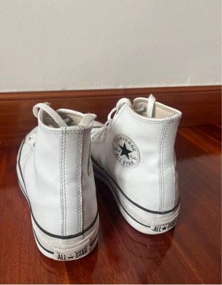 Converse Piel Blancas Talla 40