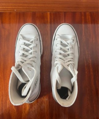 Converse Piel Blancas Talla 40