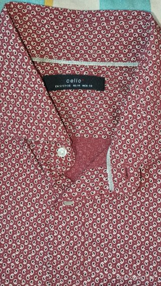 Camisa Celio Estampada Talla S