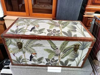 Baúl decorativo tropical gran capacidad