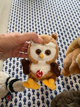 6 peluche Trudi