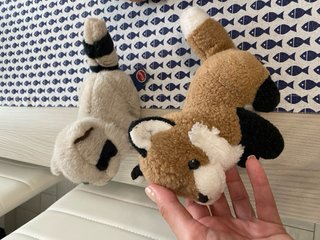 6 peluche Trudi