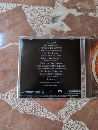 CD Banda Sonora 'War of The Worlds'