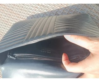 Bolso Prada Piel Negro. Modelo diagramme