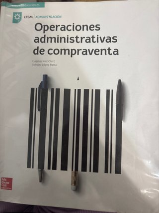 Operaciones administrativas de compraventa