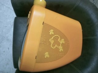 TV CRT Disney Naranja con DVD