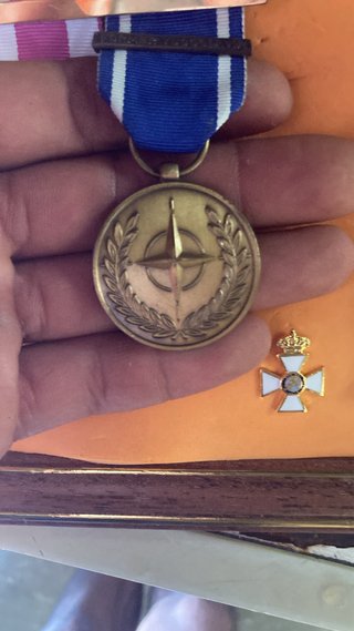 Lote Medallas Militares Antiguas OTAN