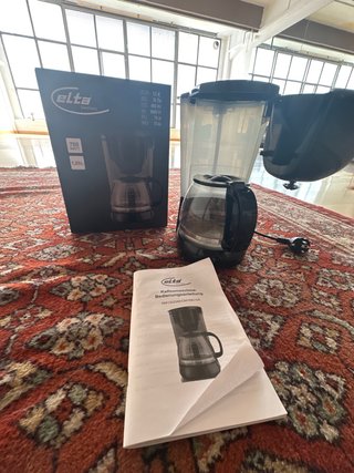 Cafetera Elta Alemania 750W 1.25L