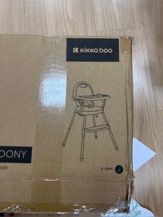 KikkaBoo spoony Trona Bebé 3 en 1, Silla Alta...