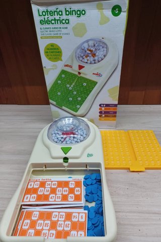 Lotería Bingo Eléctrica Juego de Mesa