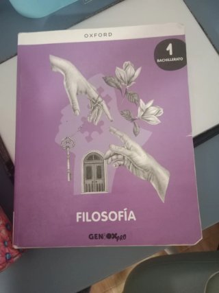 Filosofía 1º Bachillerato. Libro del estudiante...