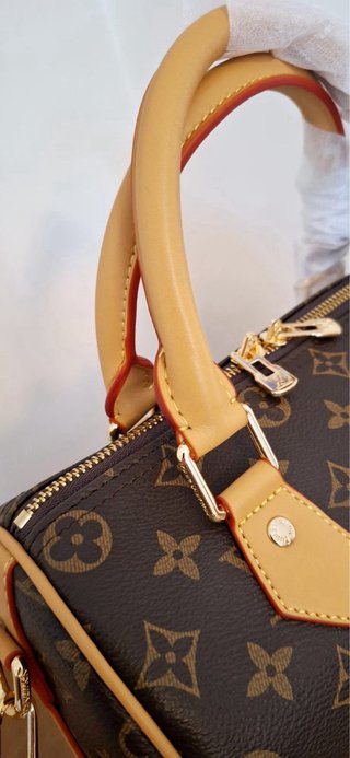 Borsa Louis Vuitton Speedy Monogram Beige/Marrone