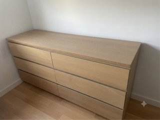 Cómoda IKEA MALM 6 cajones