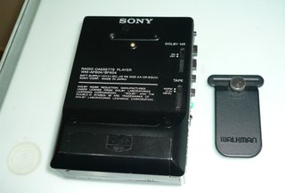 Reproductor Cassette Sony Walkman FM/AM Negro