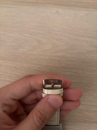 Orologio Gucci Rettangolare Beige