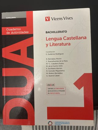 Lengua castellana y literatura 1 Bachillerato :...