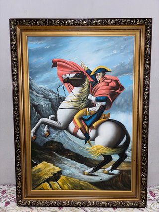 Cuadro Napoleón a caballo