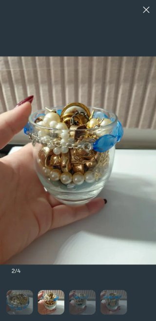 Tarro joyas variadas