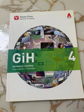 Libro geografía i historia 4 ESO