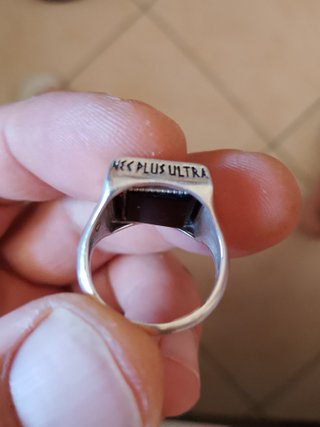 Anello Hercules Argento 925 Misura 20.2 mm