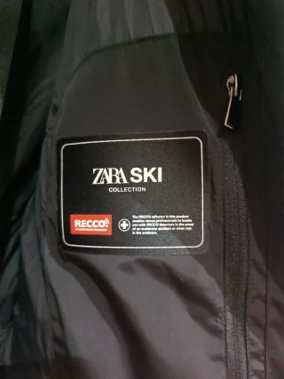 Anorak scontato collezione sci Zara