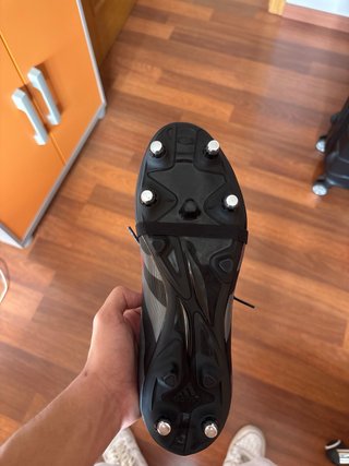 Botas de fútbol Adidas Predator Negras/Rojas