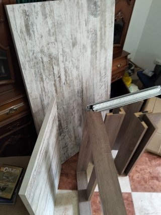 Mesa y sillas casi nuevas 4 sillas 613992550