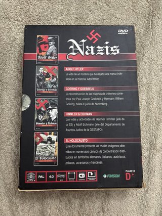DVD Documentales II Guerra Mundial (Español) Nazis