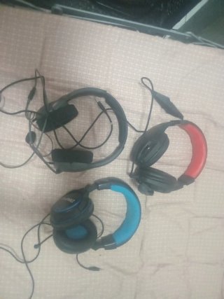 Cascos gaming 3 unidades