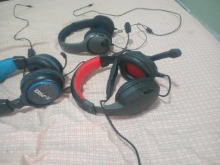 Cascos gaming 3 unidades