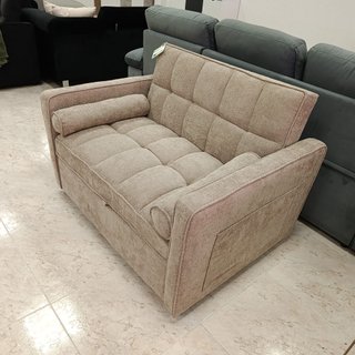 Sofá Cama Beige 118cm