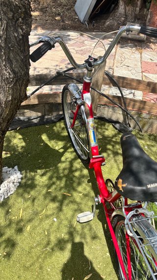 Bicicleta Clásica Roja