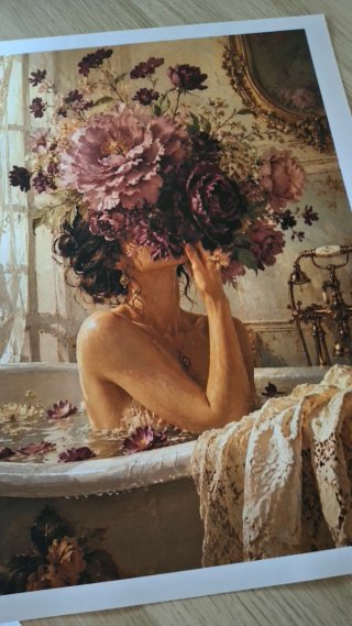 Lámina Decorativa A3 Flores