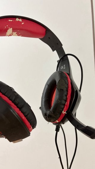 Auriculares Gamer OWLTECH Negros y Rojos