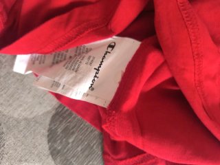 T-shirt Champion Rossa Taglia S