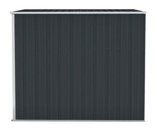 Caseta metálica trastero gris antracita