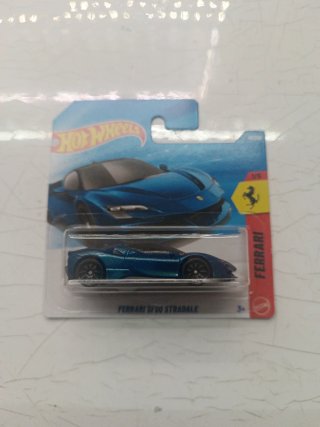 Hotwheels Ferrari SF90 Stradale Azul