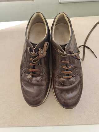 Zapatillas Hogan Cuero Marrón Talla 41