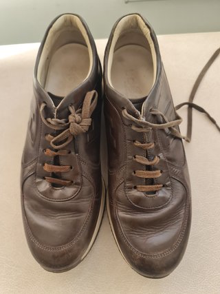 Zapatillas Hogan Cuero Marrón Talla 41