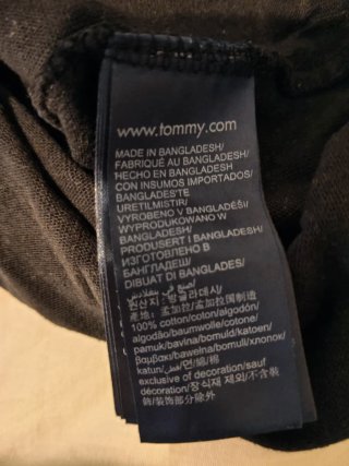 Felpa Tommy Jeans Nera Logo Piccolo