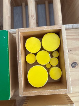 Bloques Montessori Colores Están incompletos