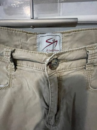 Pantaloni beige SEVEN vita38 fianchi 48 lunghezza