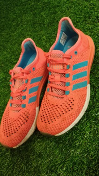 Deportivas Adidas Naranja y Azul