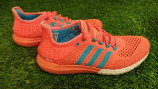 Deportivas Adidas Naranja y Azul