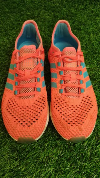 Deportivas Adidas Naranja y Azul